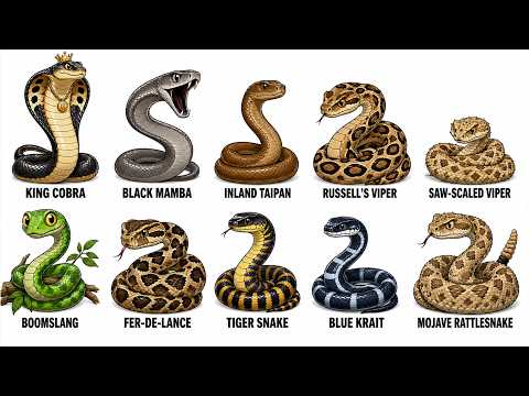 Explaining Every Venomous Snake You Should Know About