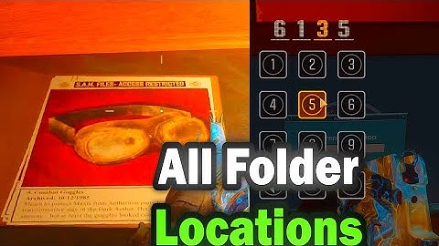 All Folder Locations and Computer Code Puzzle Solution for Easter Egg Reckoning BO6 Zombies