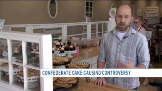 Confederate cake causing controversy