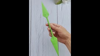 用纸做简单的双头苦无 #手工折纸 #折纸教程 #手工制作  #简单小手工