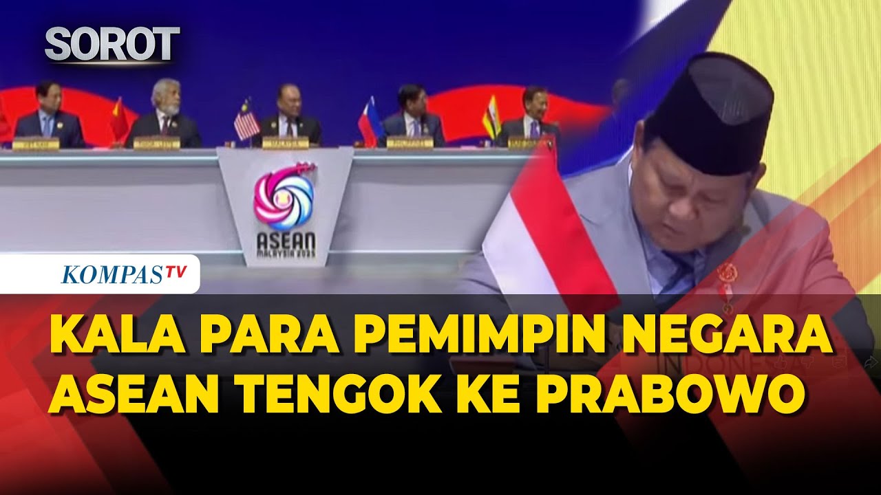 Unik! Momen Nama Presiden Prabowo Disebut Buat Para Pemimpin Negara ASEAN Kompak Menengok