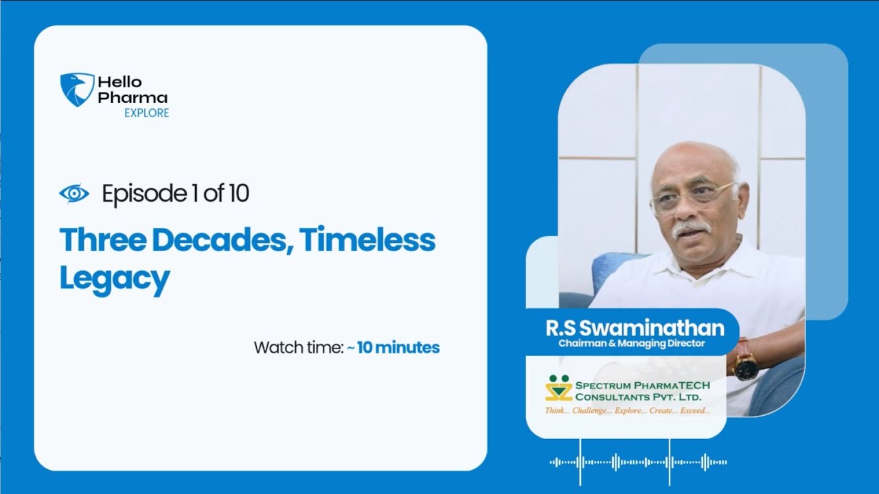 Episode 1 of 10 | In Conversation with Mr. R. S. Swaminathan & Mr. Aniruddha Parmar
