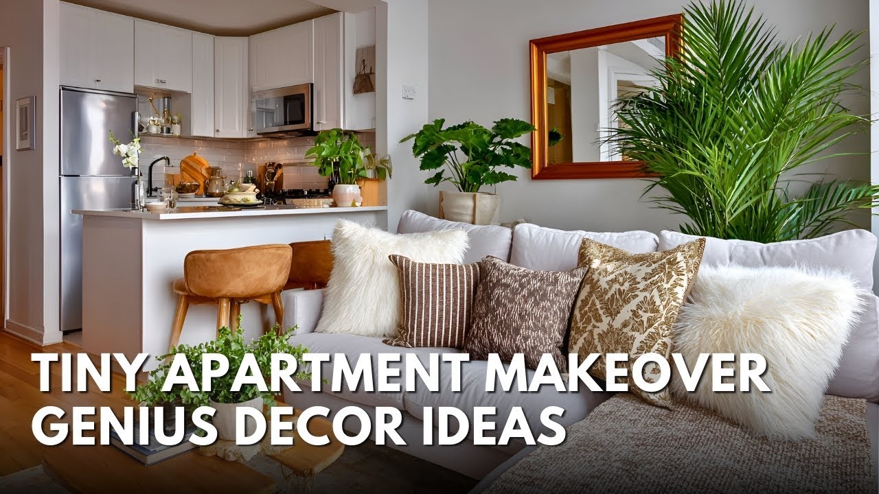 Tiny Apartment Makeover Genius Decor Ideas to Maximize Space and ...