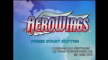 AeroWings - Sega Dreamcast - Intro & Title Screen