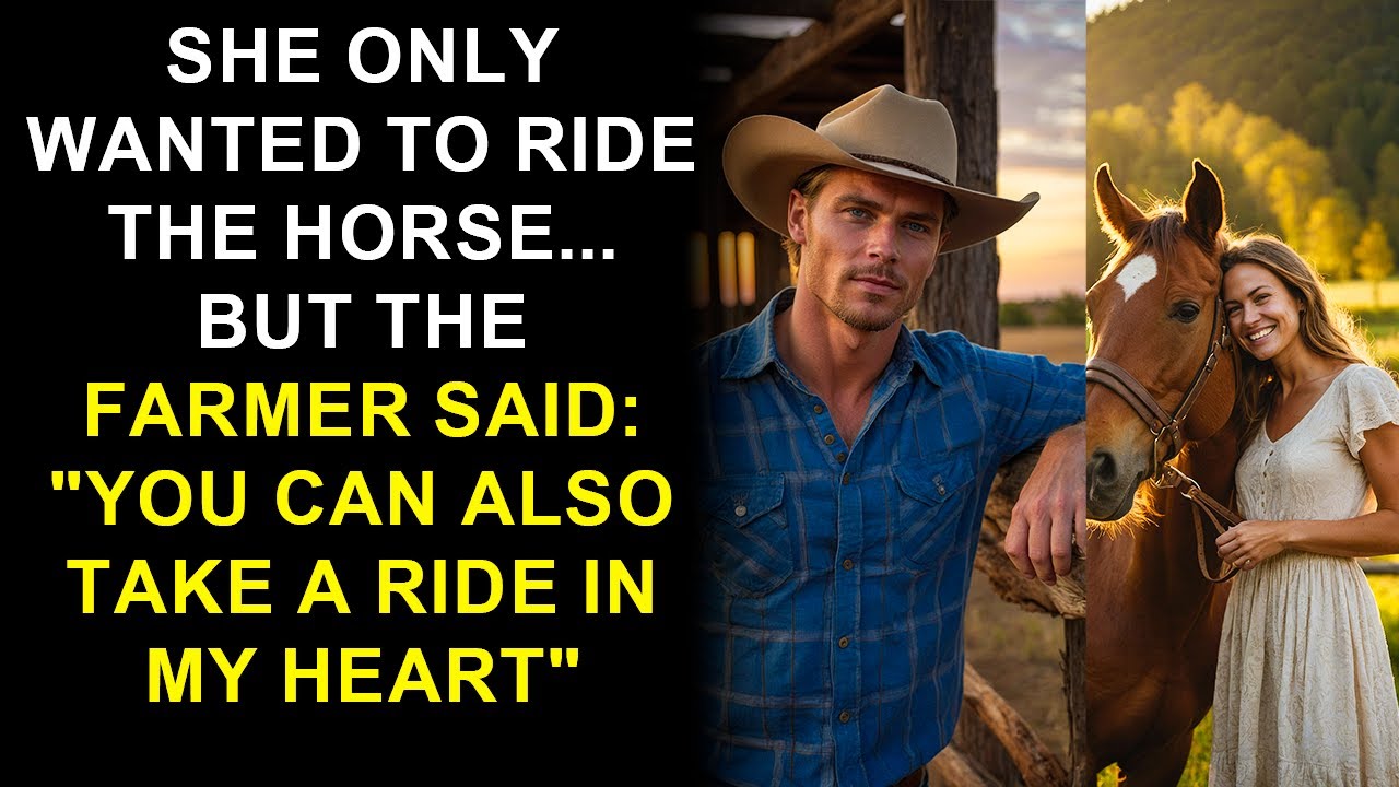 She Just Wanted to Ride the Horse—But the Farmer Said, “You Can Ride