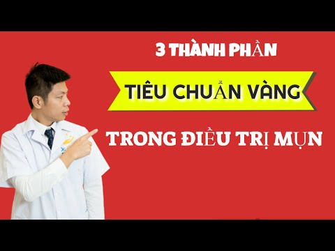 3 THÀNH PHẦN TIÊU CHUẨN VÀNG TRONG ĐIỀU TRỊ MỤN| TREATMENT ACNE| DR.NGỌC