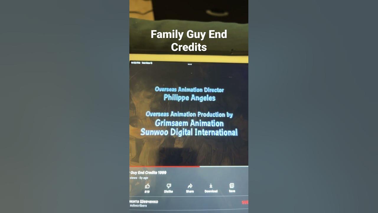 Family Guy End Credits YouTube