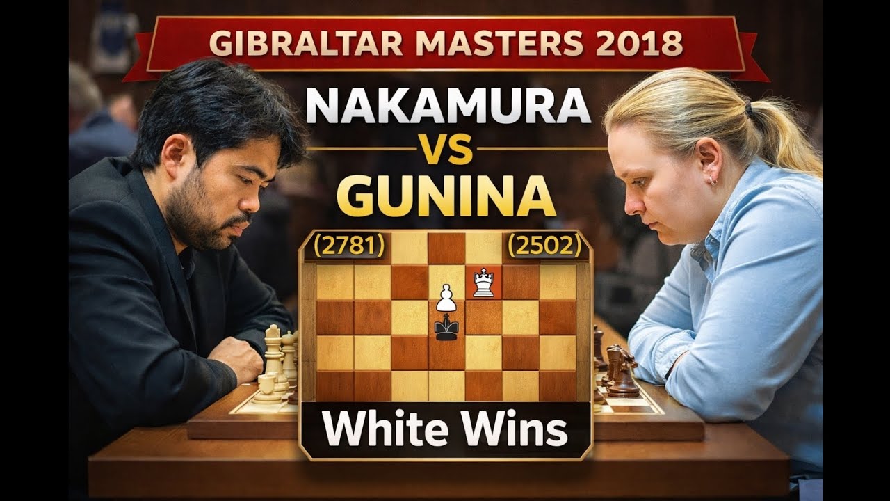 “Strategic Mastery by Hikaru Nakamura | Gibraltar 2018”