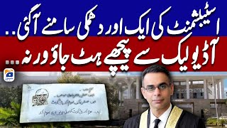 Justice Babar Sattar Ko Establishment Ki Dhamki - Audio Leak Case Se Peeche Hat Jao Warna