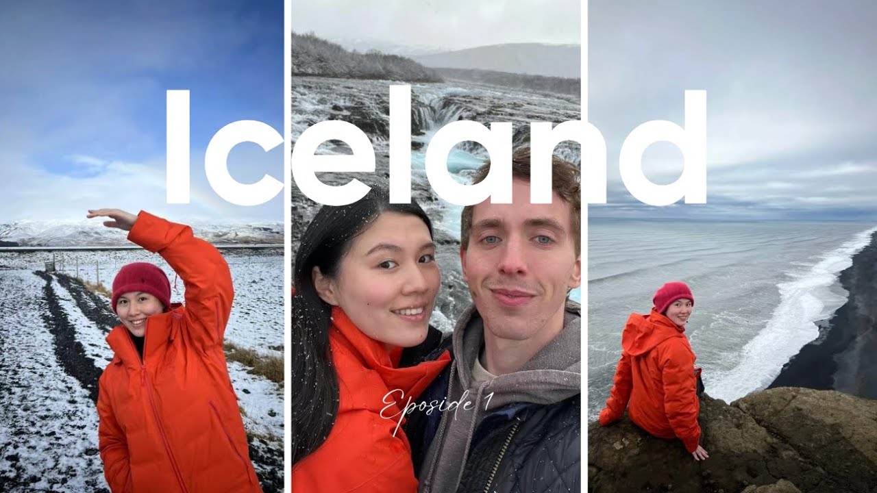 Iceland Road Trip: Southward Journey to Gullfoss and Black Sand Beaches