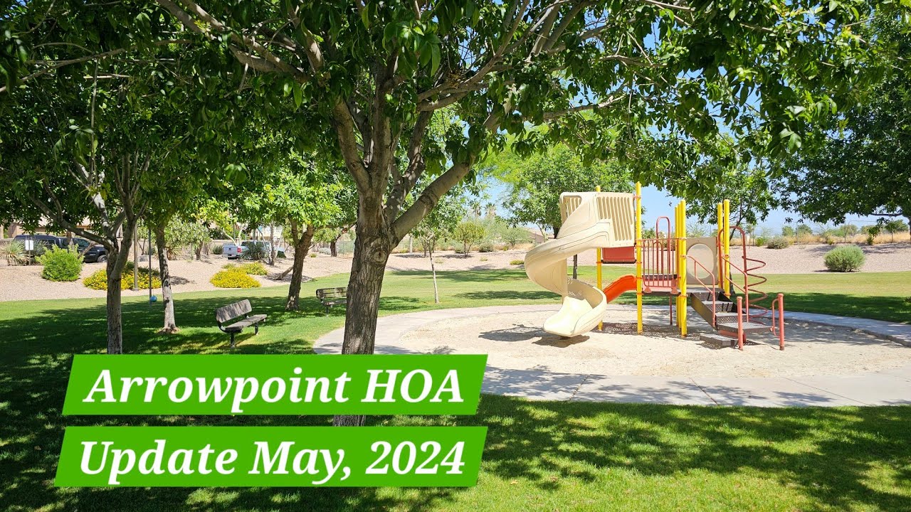 Arrowpoint HOA Update May, 2024 - YouTube