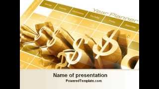 Investment Plan PowerPoint Template by PoweredTemplate.com