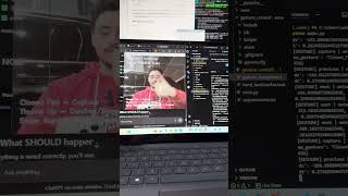 Magik Mirror- gesture control demo #coding #programming #python