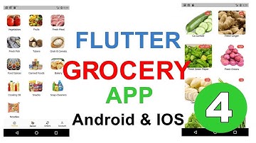 Flutter Grocery App Full 4. Flutter Firebase Authentication Login/Register Page