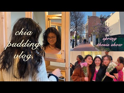 (eng) 👩🏻‍🎨 MFA畢業展 / 🍊當朋友的理髮師！💇‍♀️ / 留學生繳稅 / MFA Grad Show / Friend’s Hairstylist! / Student Tax