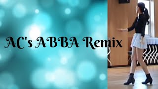 AC's ABBA Remix Linedance  - Improver level (dance & count)