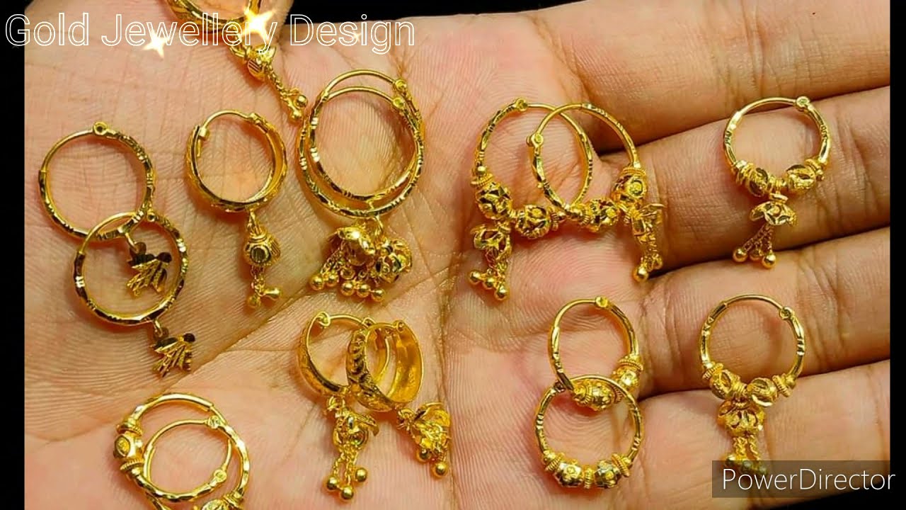 Gold Plated Big Bali Earrings in Warangal at best price by Shivam Food  Product - Justdial
