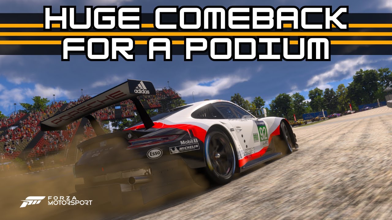 Huge comeback to P2 after a big shunt 🥈 | Catalunya Circuit | Porsche RSR GT2 | Forza Motorsport