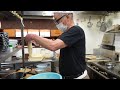 Traditional Japanese food - UDON TEMPURA Various types of udon such as dandan noodles Japan かぎ卯 うどん