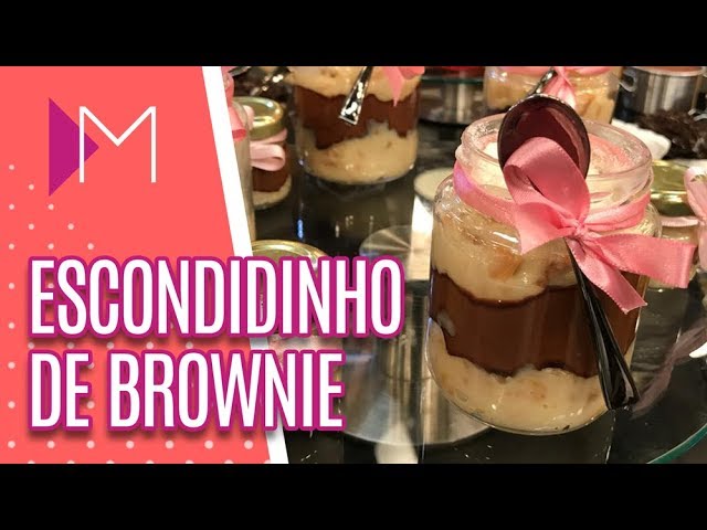 ESCONDIDINHO DE BROWNIE - MULHERES ( 13-11-18 )