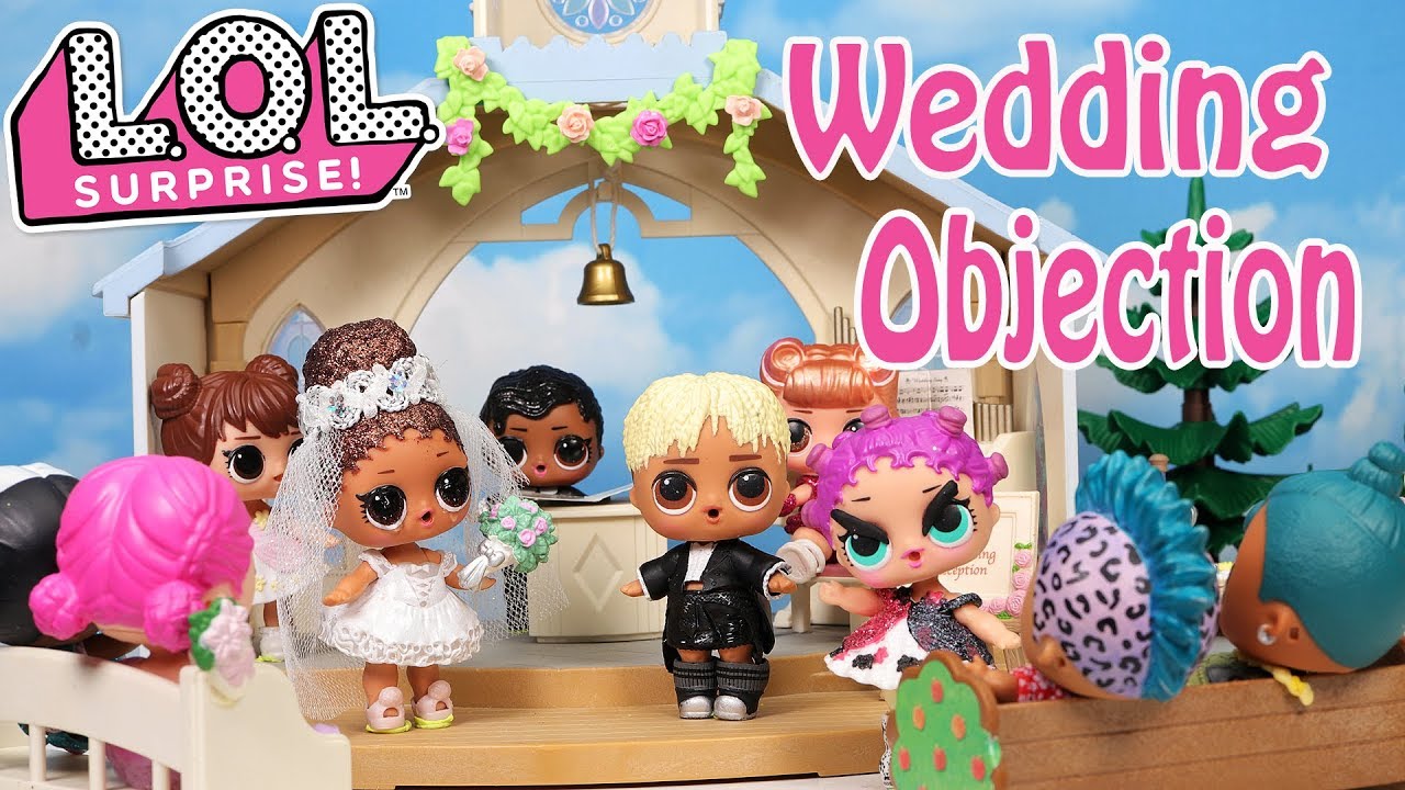 💞LOL Surprise Dolls Wedding Day Stop 