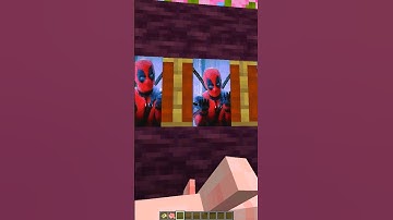 Deadpool Bye Bye Bye Minecraft Animation #minecraft #shorts