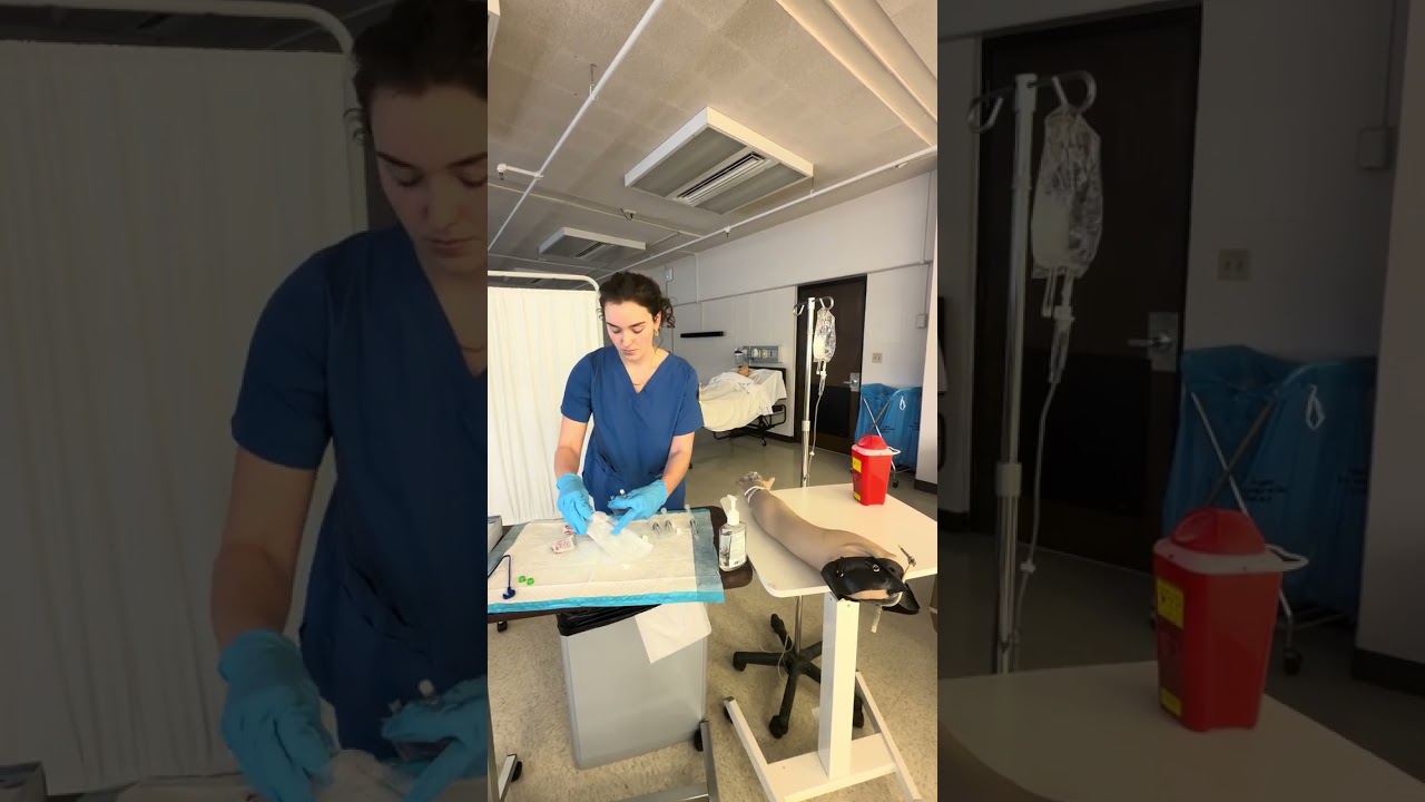 Iv med push and piggy back 