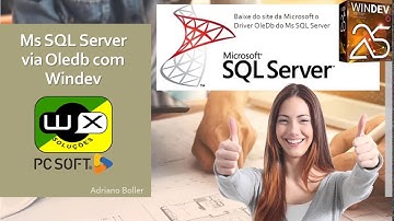 Trabalhando com a base de dados Ms Sql Server com Windev via conexão OleDb