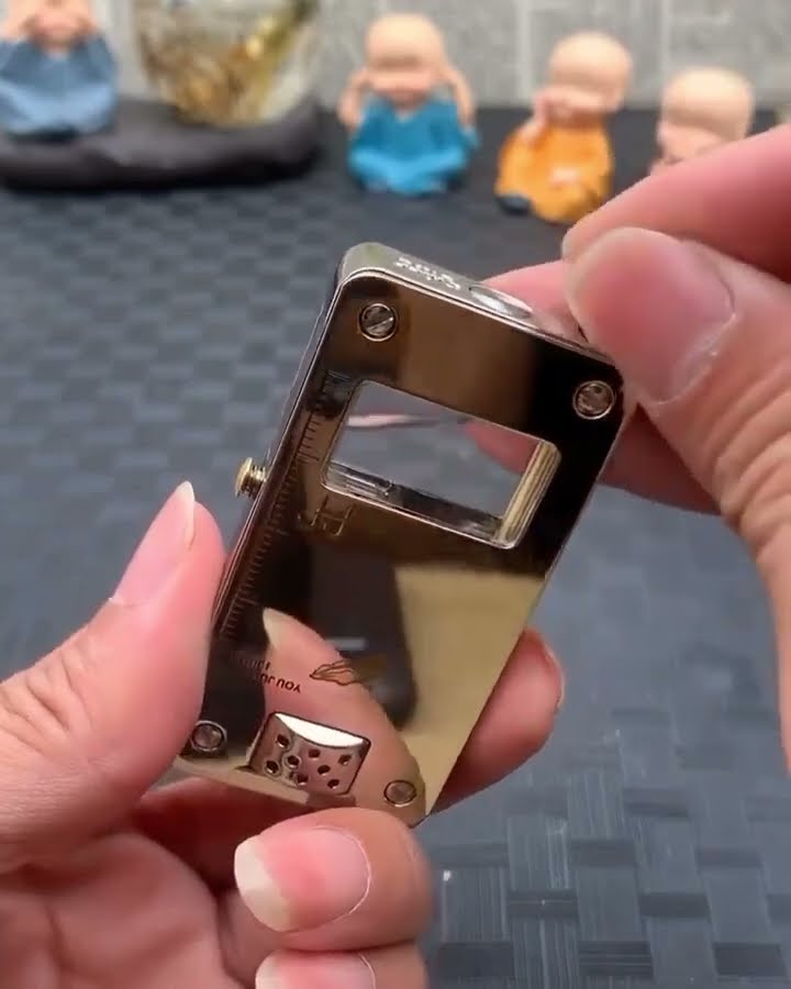 Premium Ruler Design Windproof Metal Lighter⁠ ( # 2043 ) 1️⃣ Product Link in Bio