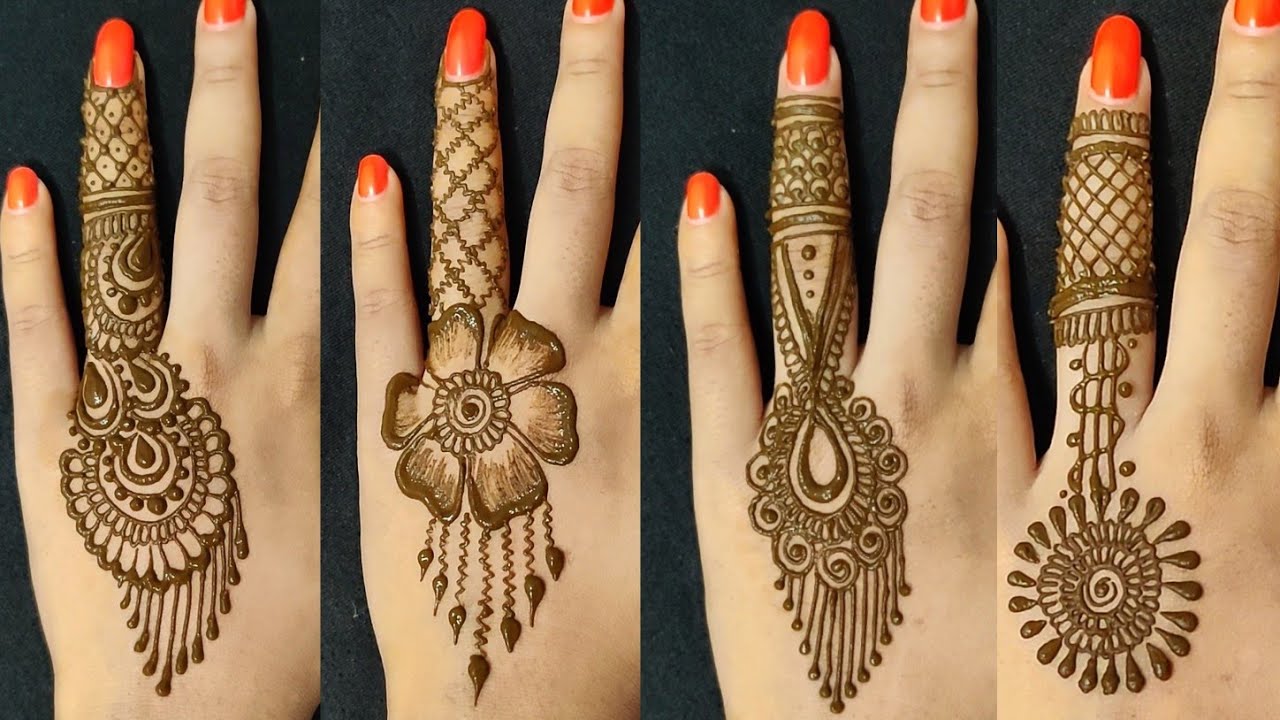 Back Hand Henna Tattoo Designs Stock Photo 1507221569  Shutterstock