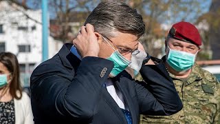 Coronavirus: 'There's no hardship in Croatia', says Prime Minister Plenkovic