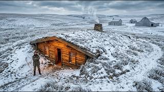 He Buried His Entire Cabin Under the Prairie — Then the Worst Blizzard in 40 Years Hit