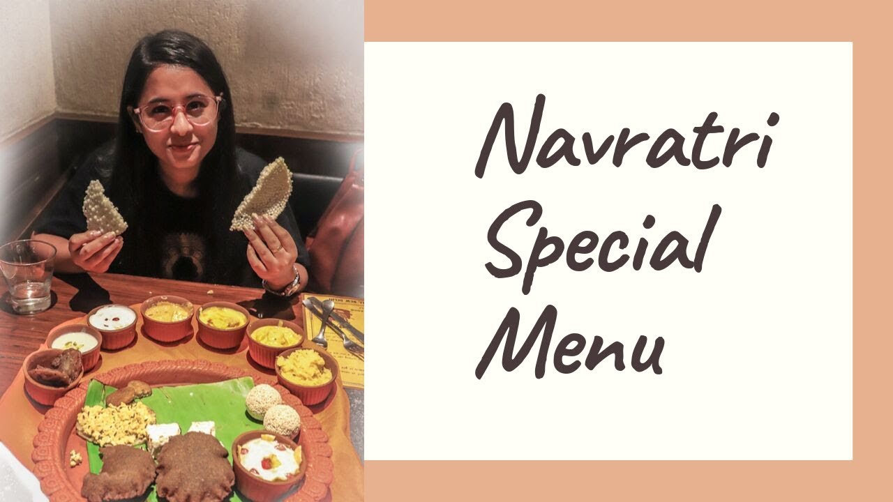 Navratri Special Food | Navratri 2020 | Navratri Thali At Pirates Of Grill
