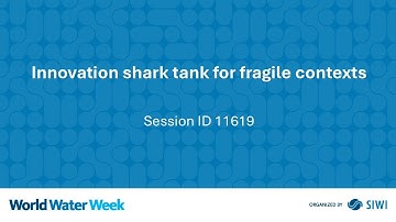 11619 Innovation shark tank for fragile contexts