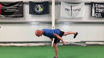 Single leg RDL Isometric hold