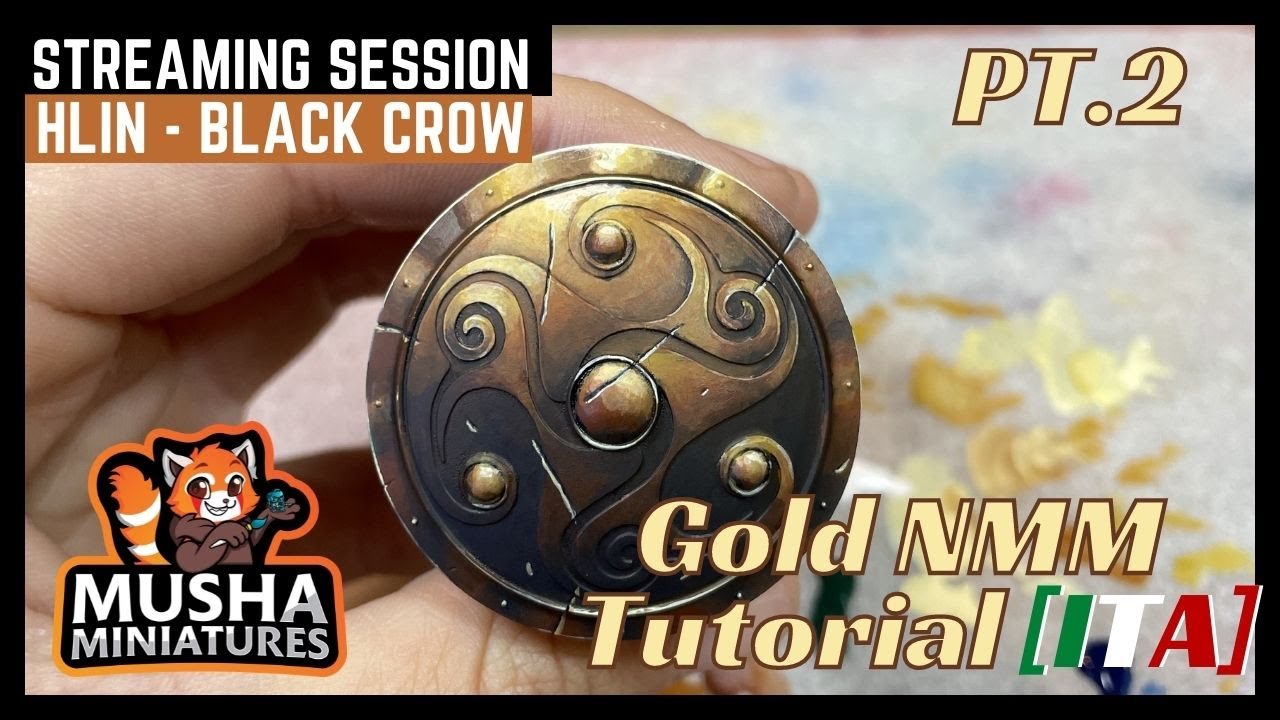 Paint Tutorial - How To Create Warm NMM Gold