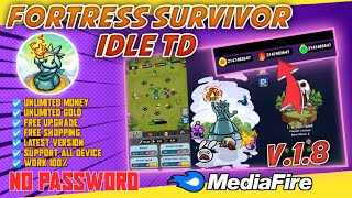 Download Fortress Survivor Idle TD Unlimited Money Terbaru No Password V.1.8 screenshot 2