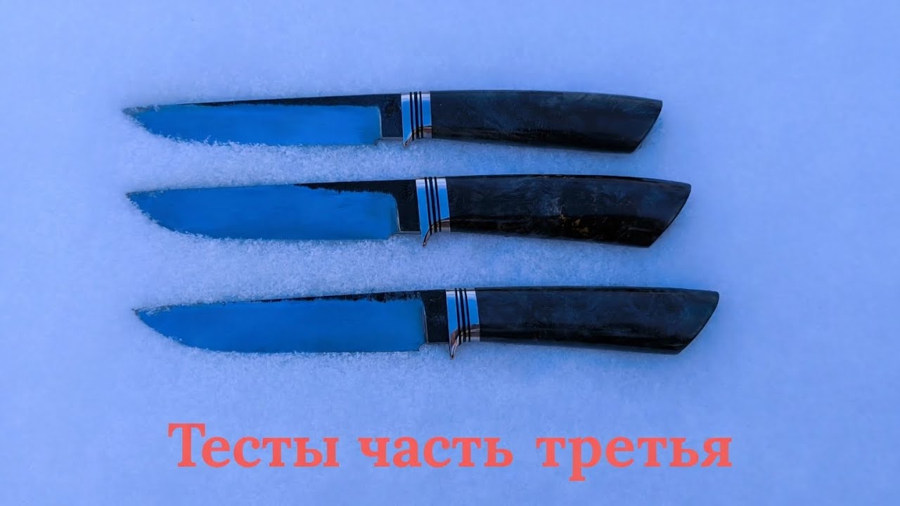 Тест заточки с финишем на Black Hard Arkansas