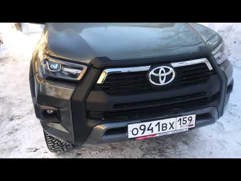 Кунг КДТ увеличенный экспедиционный на Toyota Hilux Black Onyx 2021