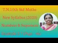 T.N.10th std Maths New Syllabus (2020) Numbers & Sequences Example:2.7