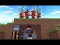 SPEEDRUNNER VS 4 SAIYAJINS BLUE DE DRAGON BALL 𝗡𝗢 MINECRAFT POCKET EDITION !! ‹ Ine ›