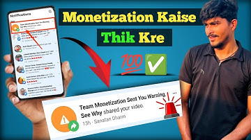 Team Monetization Sent You Warning, See Why Problem Resolved