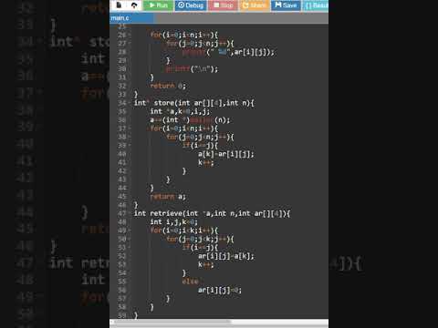 C program to