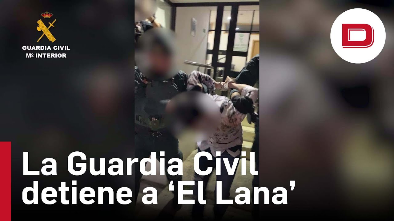 Detenido 'El Lana', líder de una red de narcotráfico, fugado desde 2018