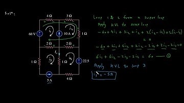 Mesh analysis problems | Electrical Engineering