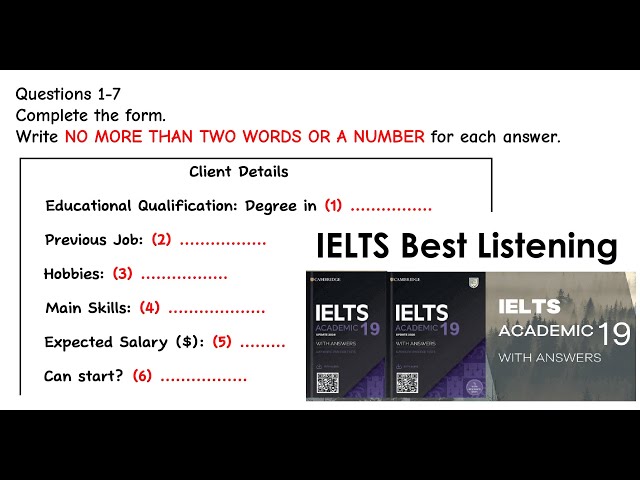 Ielts Listening Cambridge 14 Test 4 Transcript Answers Cambridge IELTS