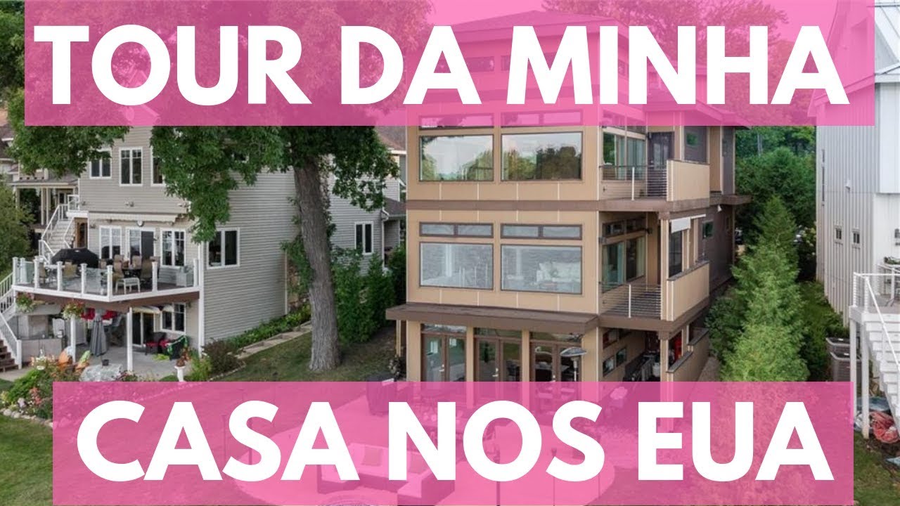 Tour da minha casa nos EUA - Completo