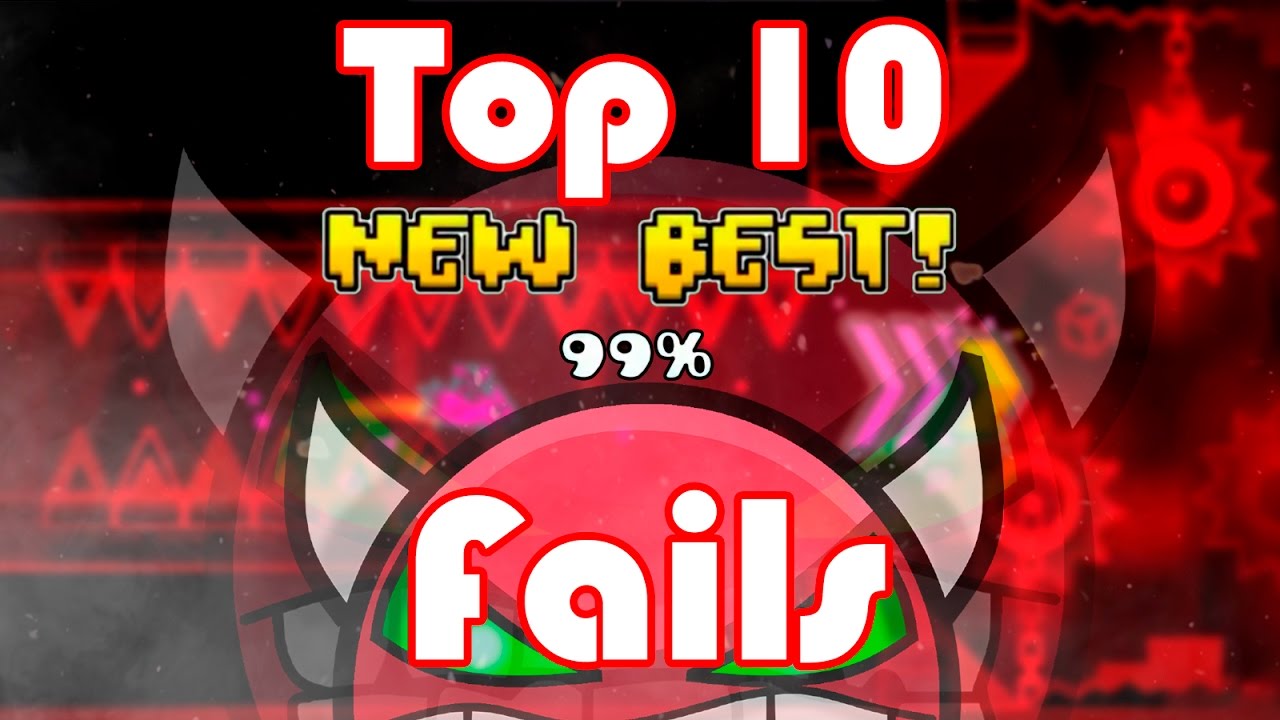 Top 10 Stupid Fails in Insane and Extreme Demons | Geometry Dash 2.0 ...
