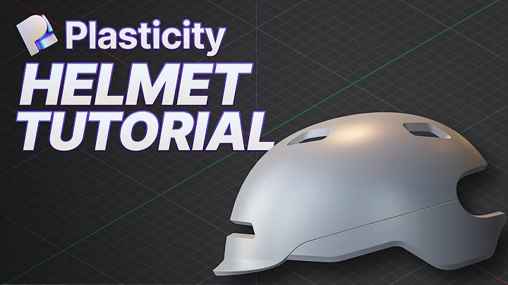 Beginner Surface Modeling Tutorial | Helmet | Plasticity - 3D Revolution!