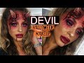 SEXY DEVIL HALLOWEEN MAKEUP